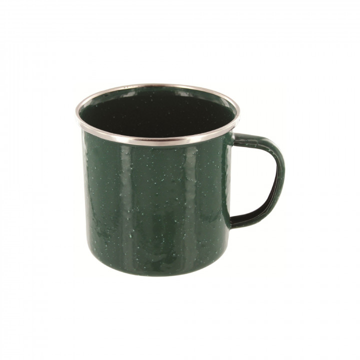 Caneca Vintage Esmalte Deluxe Verde Highlander