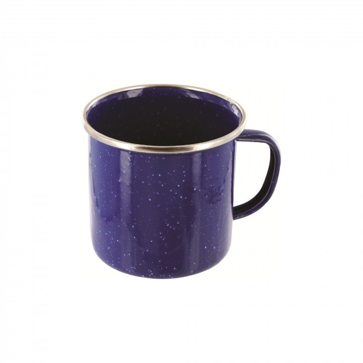 Caneca Vintage Esmalte Deluxe Azul Highlander